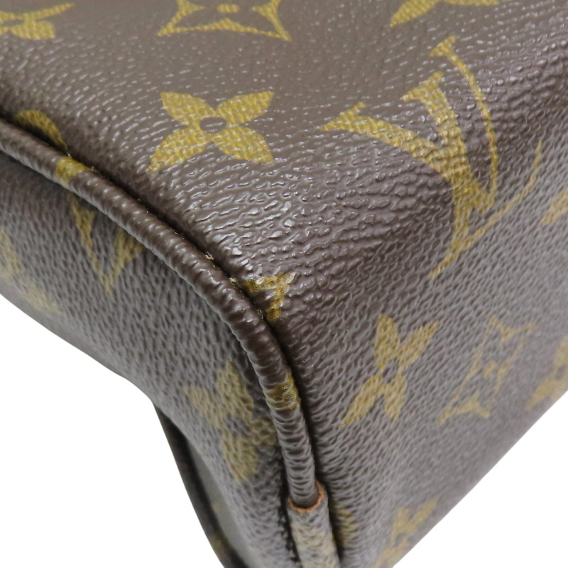 棕色 原花帆布 公事包 兩用包【LOUIS VUITTON LV 路易威登】 M23219-9