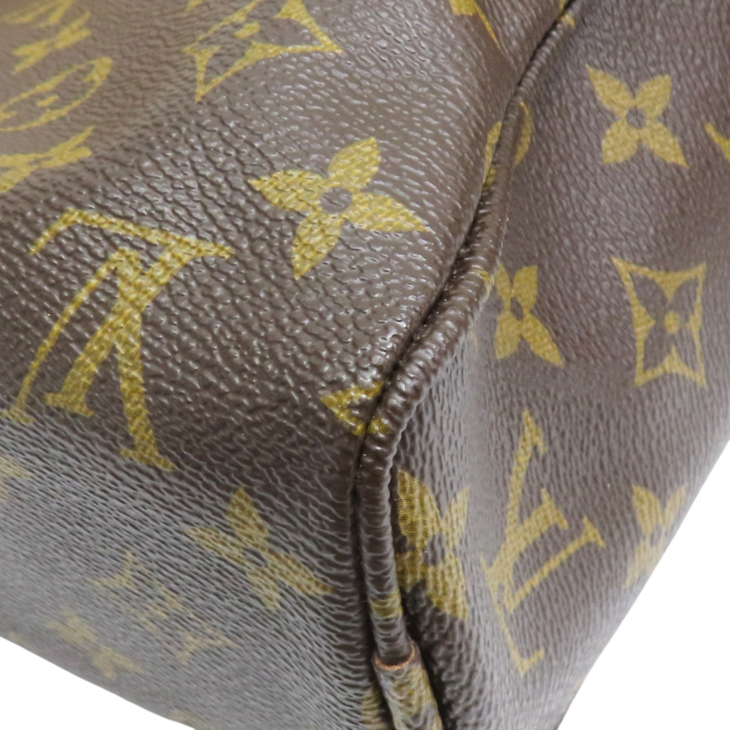 棕色 原花帆布 公事包 兩用包【LOUIS VUITTON LV 路易威登】 M23219-12