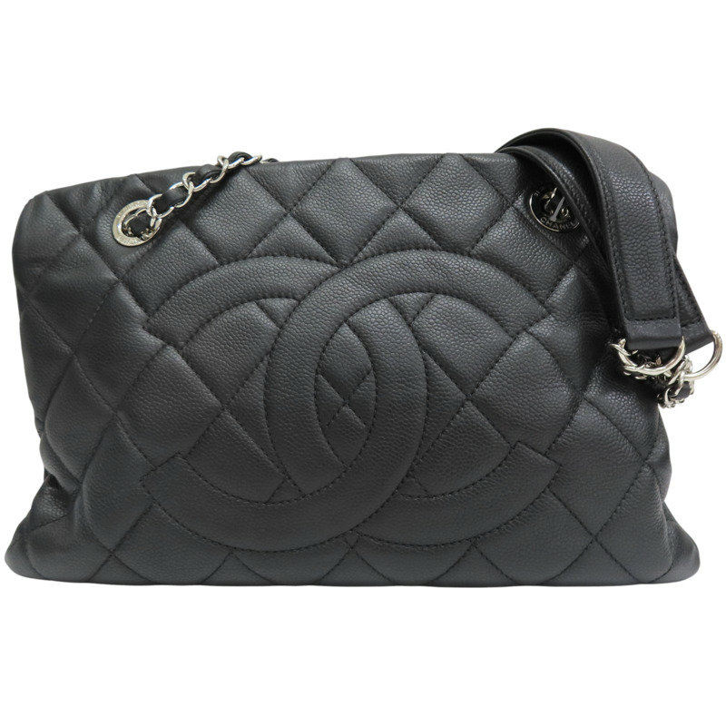 黑色 牛皮 Reissue 肩背包 銀釦【CHANEL 香奈兒】 A66871-0