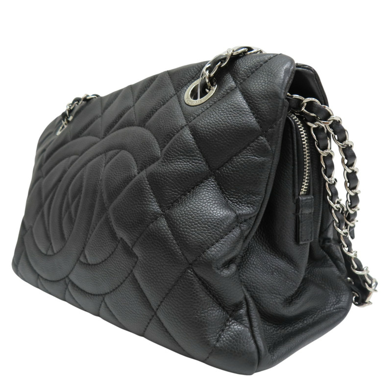 黑色 牛皮 Reissue 肩背包 銀釦【CHANEL 香奈兒】 A66871-2