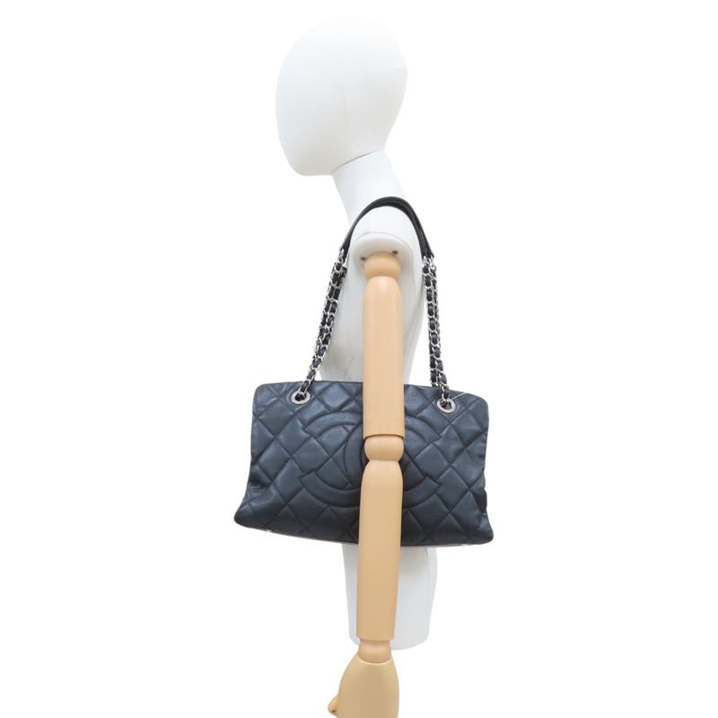 黑色 牛皮 Reissue 肩背包 銀釦【CHANEL 香奈兒】 A66871-9