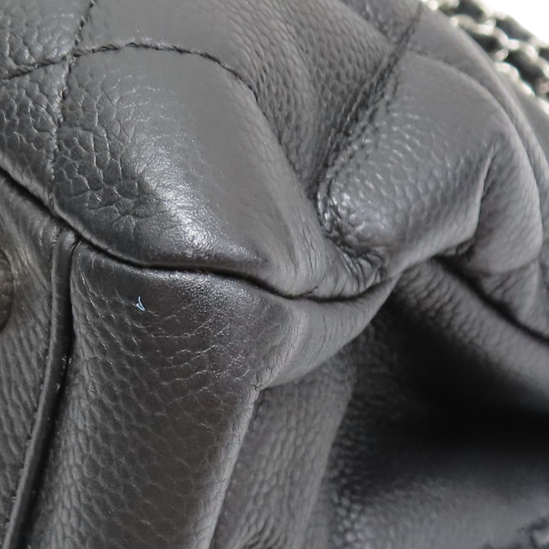 黑色 牛皮 Reissue 肩背包 銀釦【CHANEL 香奈兒】 A66871-11