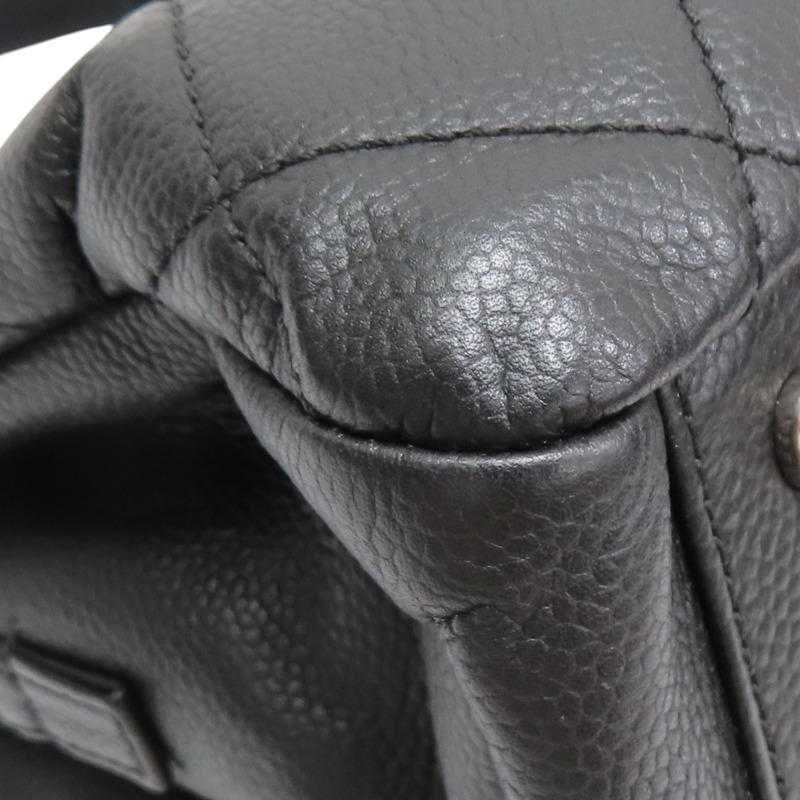 黑色 牛皮 Reissue 肩背包 銀釦【CHANEL 香奈兒】 A66871-12