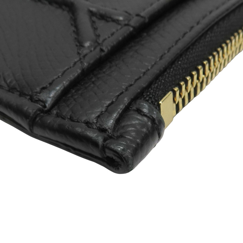 黑色 牛皮 Diorama 名片夾 卡夾 零錢包【Dior 迪奧】-8