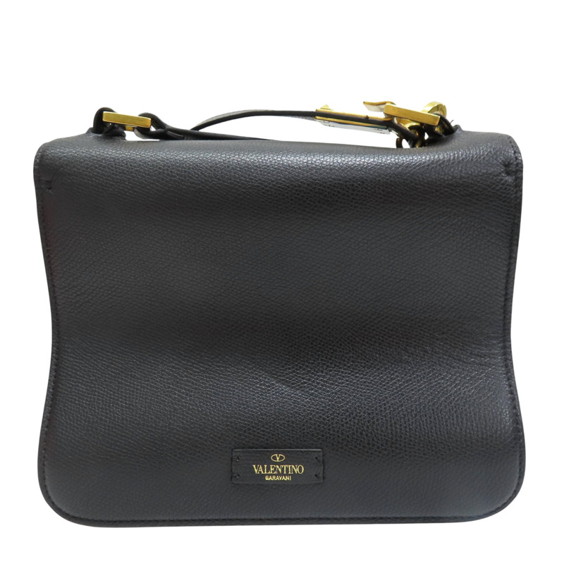 黑色 牛皮 Vsling 肩背包【VALENTINO 范倫鐵諾】-1