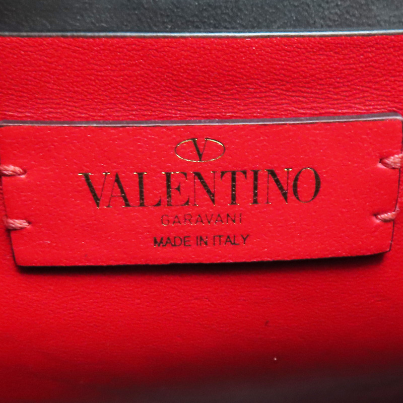 黑色 牛皮 Vsling 肩背包【VALENTINO 范倫鐵諾】-5