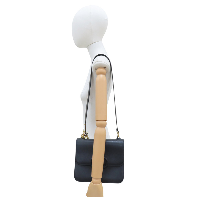 黑色 牛皮 Vsling 肩背包【VALENTINO 范倫鐵諾】-6