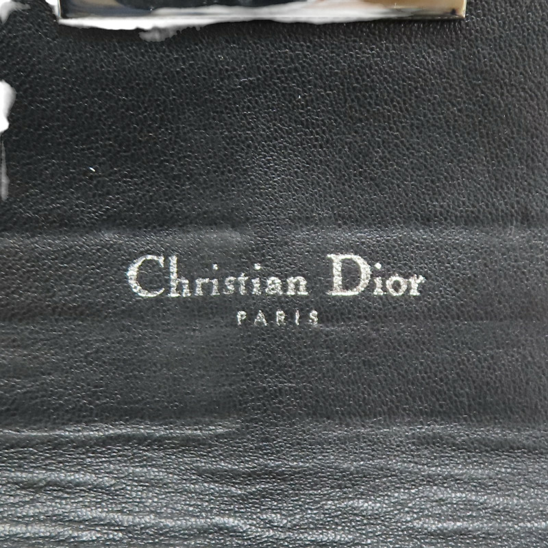 黑色 牛皮 Miss Dior 鍊帶 扣式長夾【GUCCI 古馳】-7