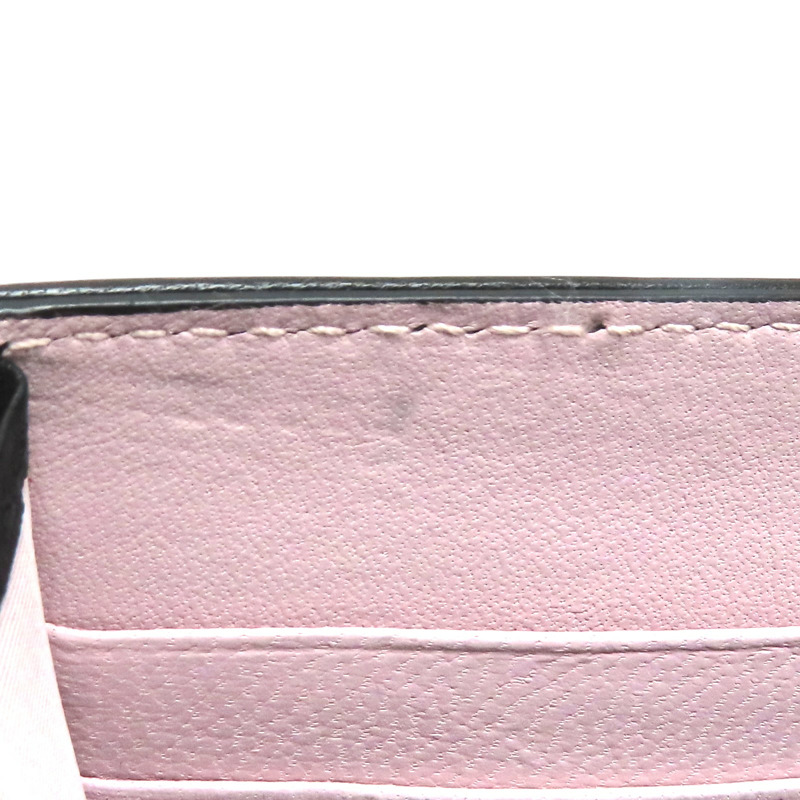 黑色 牛皮 Miss Dior 鍊帶 扣式長夾【GUCCI 古馳】-12