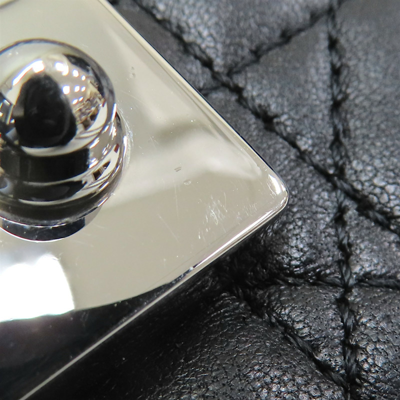 黑色 牛皮 Miss Dior 鍊帶 扣式長夾【GUCCI 古馳】-15