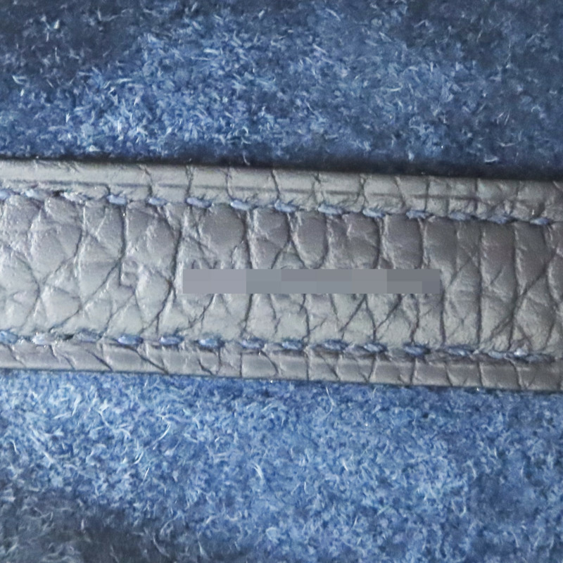 午夜藍 Taurillon牛皮 Picotin Lock 18 手提包 B刻 金扣【HERMES 愛馬仕】-6