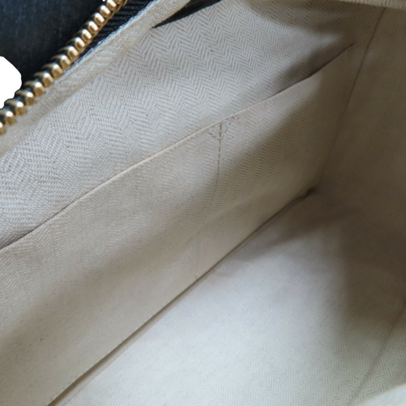 棕/米白/黑色 牛皮 Medium Puzzle 肩背包【LOEWE 羅威】-4