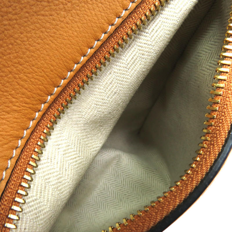 棕/米白/黑色 牛皮 Medium Puzzle 肩背包【LOEWE 羅威】-8