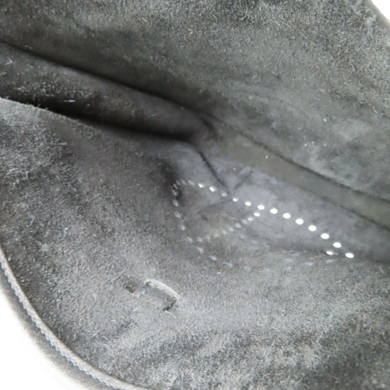 黑色 Taurillon牛皮 Evelyne 29 肩背包 C刻 銀扣【HERMES 愛馬仕】-5