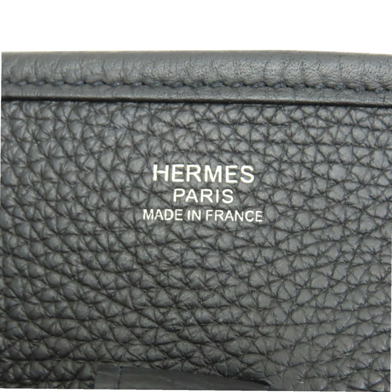 黑色 Taurillon牛皮 Evelyne 29 肩背包 C刻 銀扣【HERMES 愛馬仕】-8