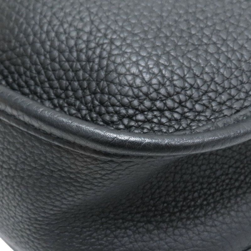 黑色 Taurillon牛皮 Evelyne 29 肩背包 C刻 銀扣【HERMES 愛馬仕】-11