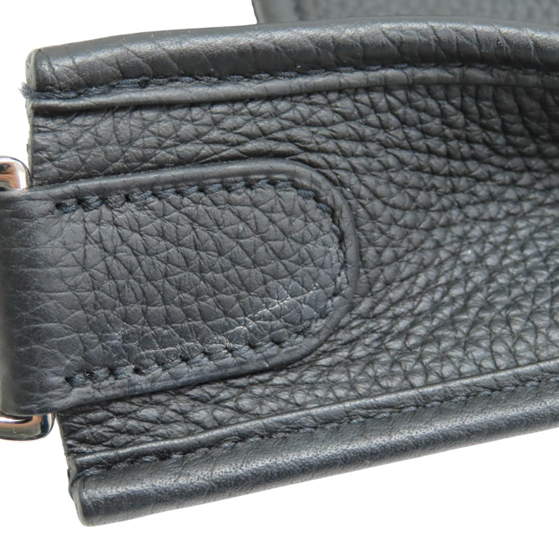 黑色 Taurillon牛皮 Evelyne 29 肩背包 C刻 銀扣【HERMES 愛馬仕】-17