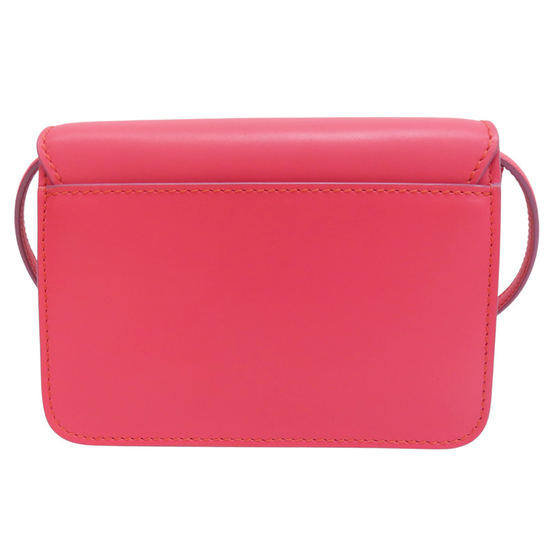 桃粉色 牛皮 肩背包【Loro Piana 諾悠翩雅】-1