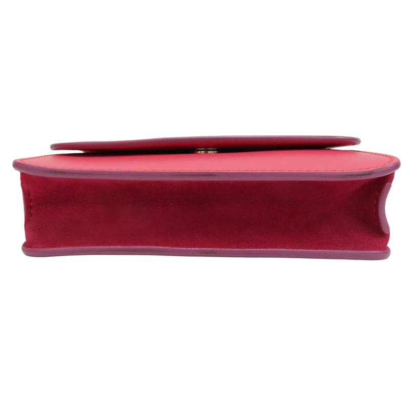 桃粉色 牛皮 肩背包【Loro Piana 諾悠翩雅】-3