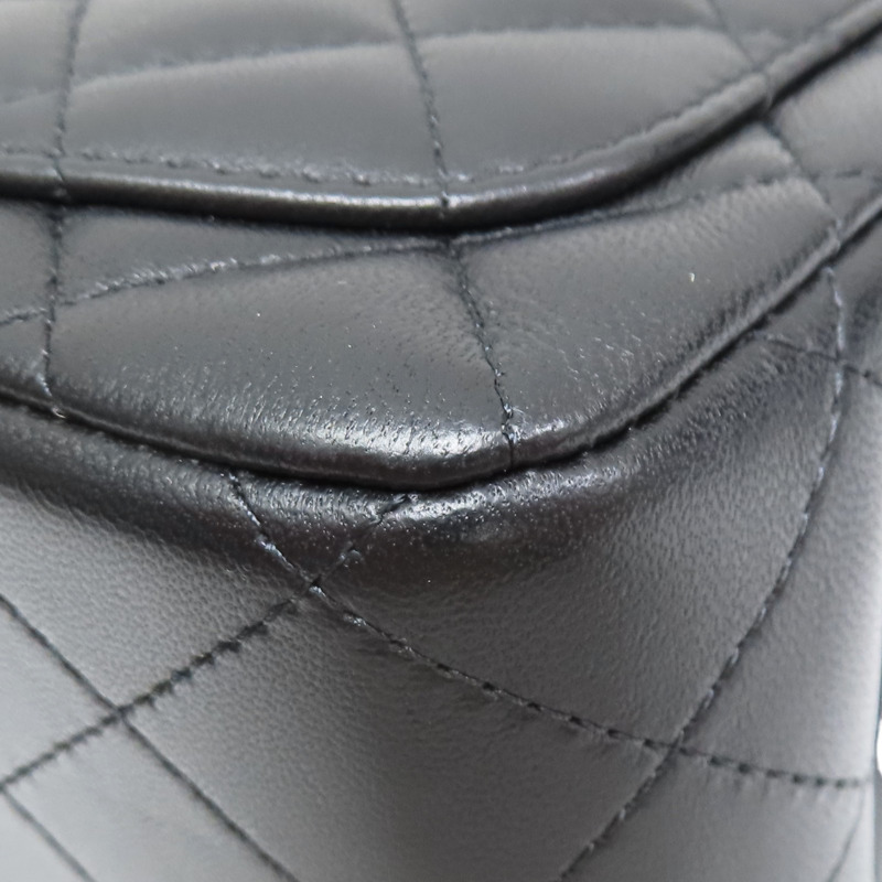 黑色 羊皮 Mini Coco 17 鏈帶肩背包 金釦【CHANEL 香奈兒】 A35200-11