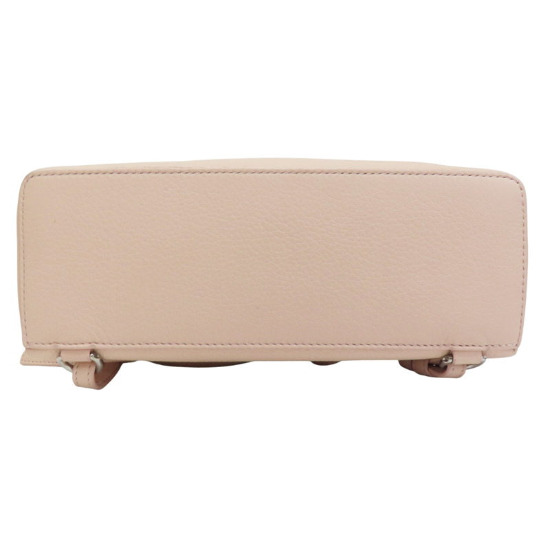 粉色 牛皮 Extra pocket 後背包【Loro Piana 諾悠翩雅】-3