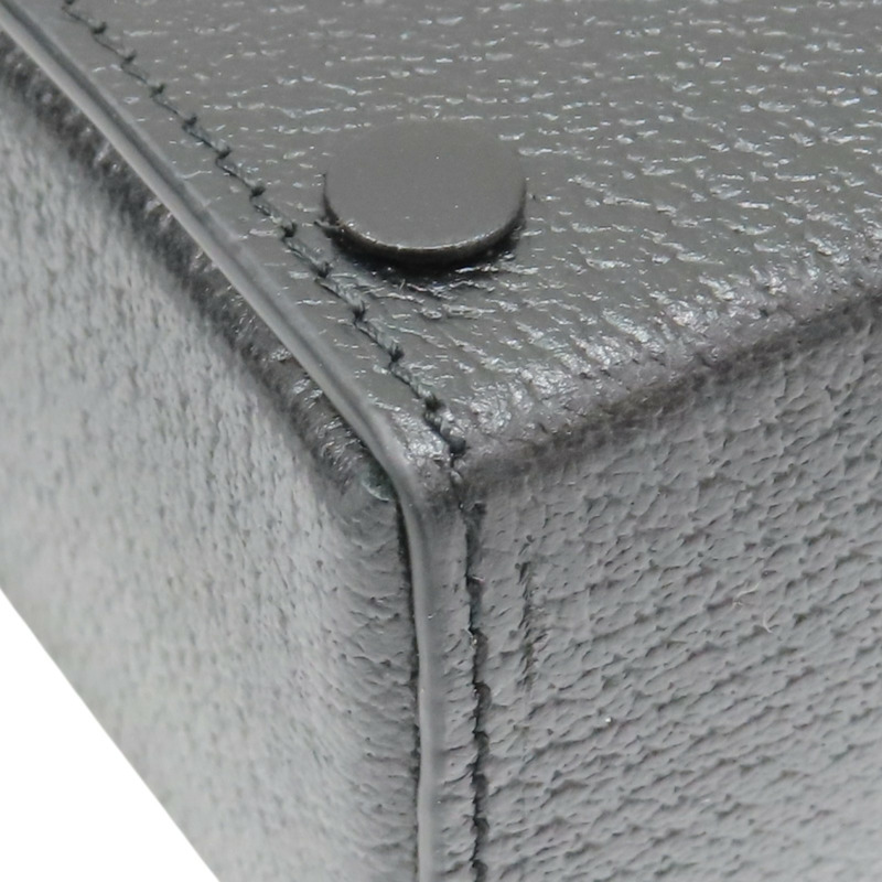 黑色 牛皮 手機包 Vertical Horsebit 1955 肩背包【GUCCI 古馳】 732302-10