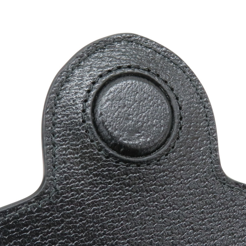 黑色 牛皮 手機包 Vertical Horsebit 1955 肩背包【GUCCI 古馳】 732302-12