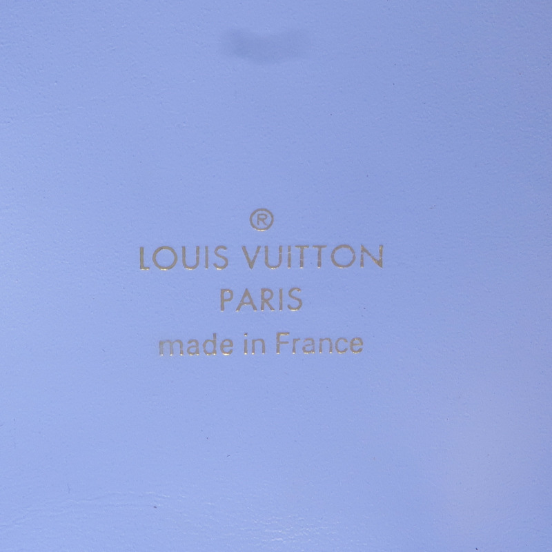 LOUIS VUITTON 塗層帆布Pla Van Gogh Pouch鏈帶手拿包-5