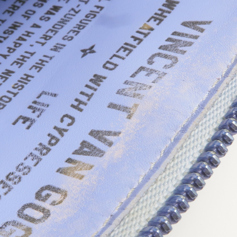 LOUIS VUITTON 塗層帆布Pla Van Gogh Pouch鏈帶手拿包-18