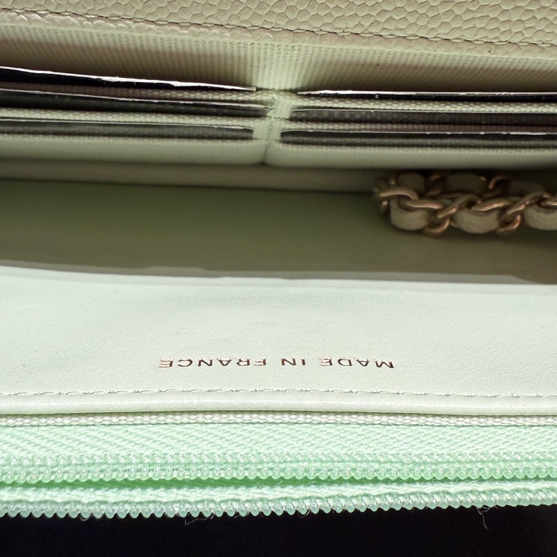 CHANEL 香奈兒 WOC 果綠色-6