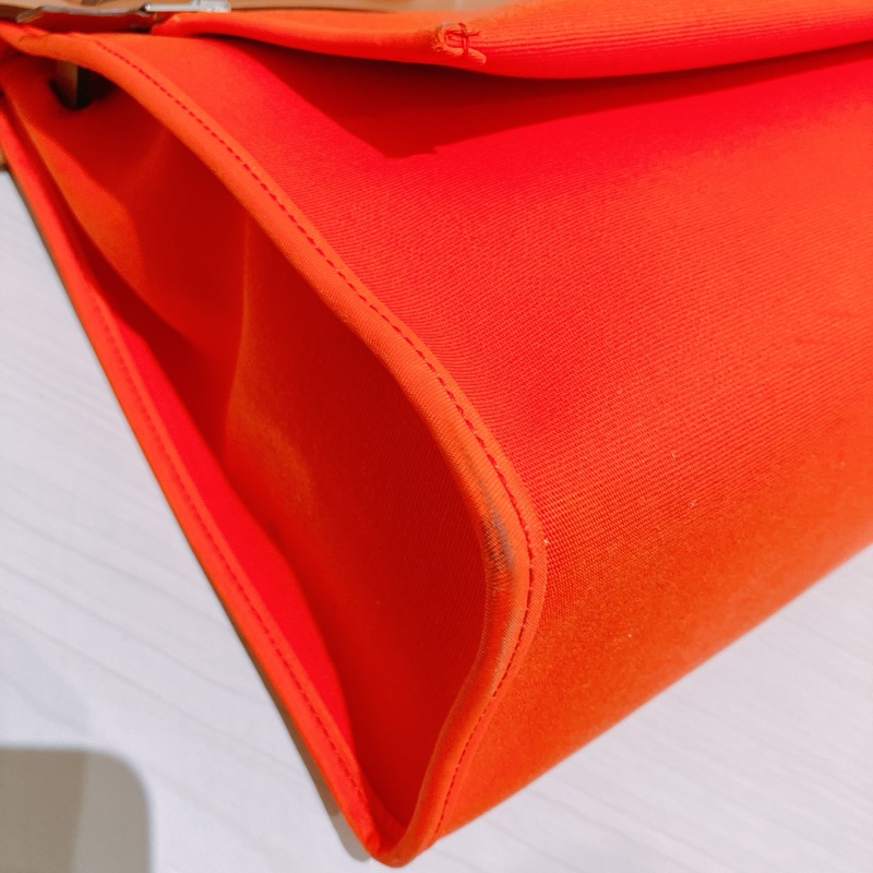 TK1913 HERMES 愛馬仕小號帆布翻蓋式兩用包包HERBAG 31 CANVAS-8