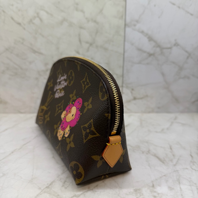 LV 燈串粉色VIIENNE化妝包PM/M153271-2