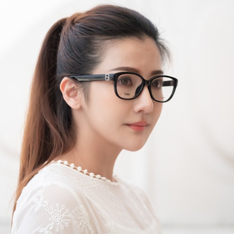 FENDI 光學眼鏡(黑色)-6