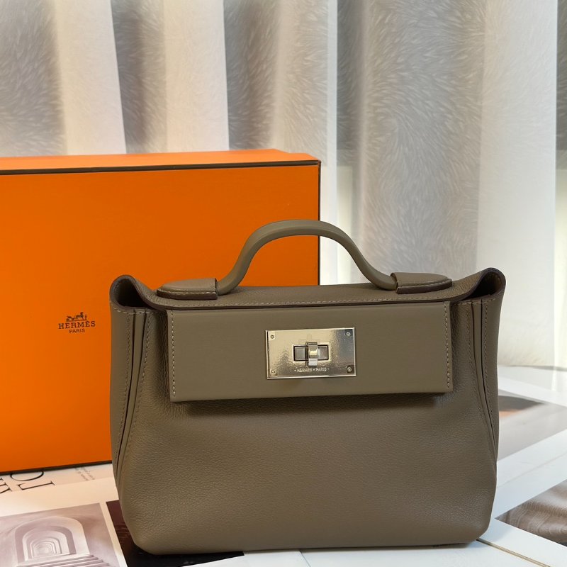 HERMES Mini 24/24 - 灰銀 B-0
