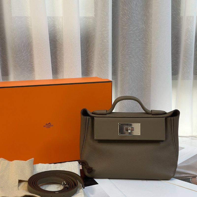 HERMES Mini 24/24 - 灰銀 B-7