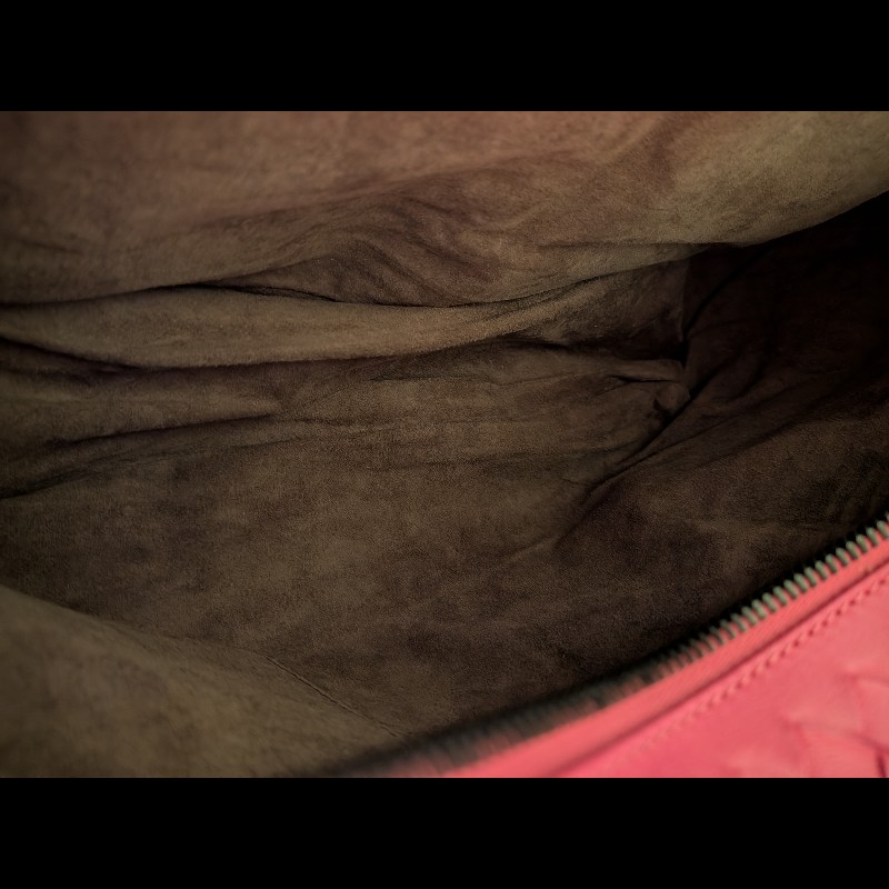 Bottega Veneta 桃紅色側背包-3