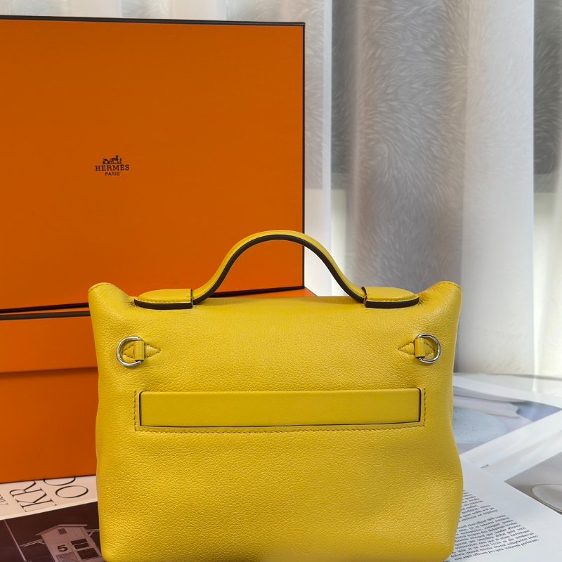 HERMES Mini 24/24 - 那不勒斯黃銀 B-4