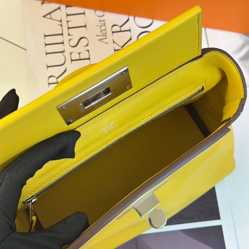 HERMES Mini 24/24 - 那不勒斯黃銀 B-6