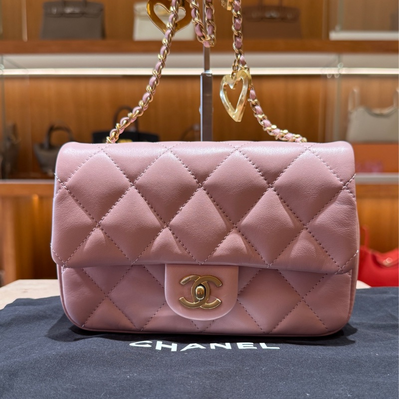 香奈兒 方胖子 粉色-0