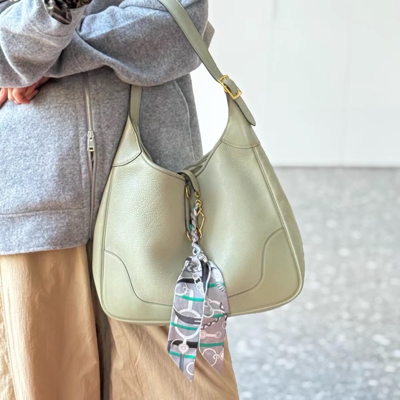 Hermes 愛馬仕鼠尾草灰 trim35-6