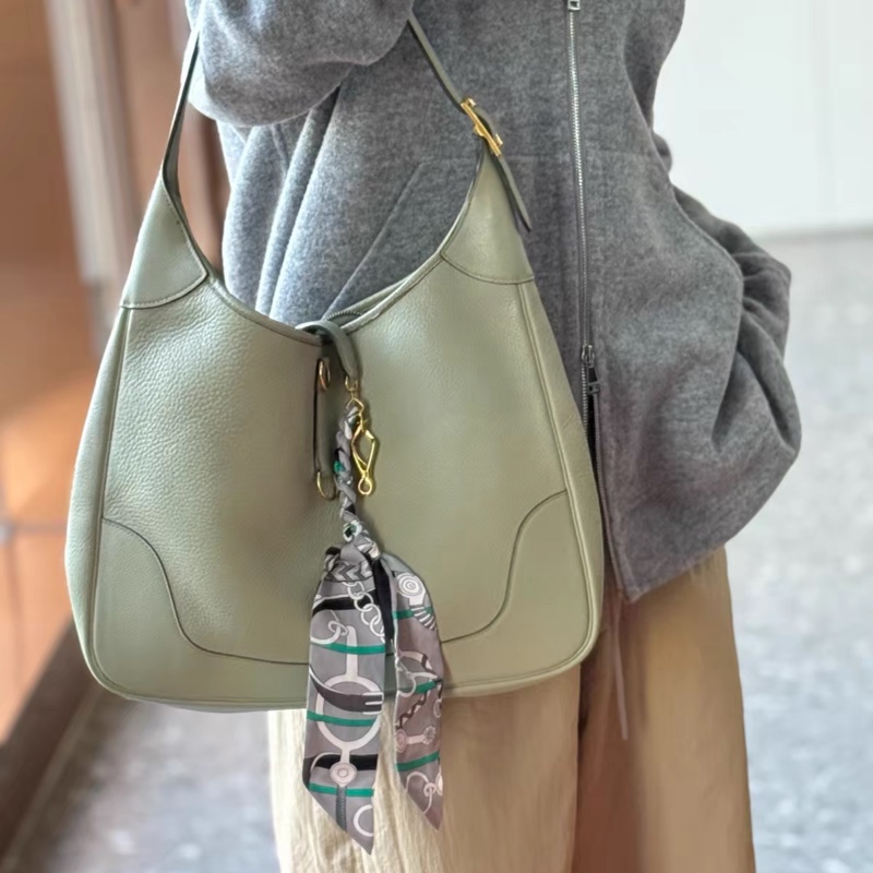 Hermes 愛馬仕鼠尾草灰 trim35-8