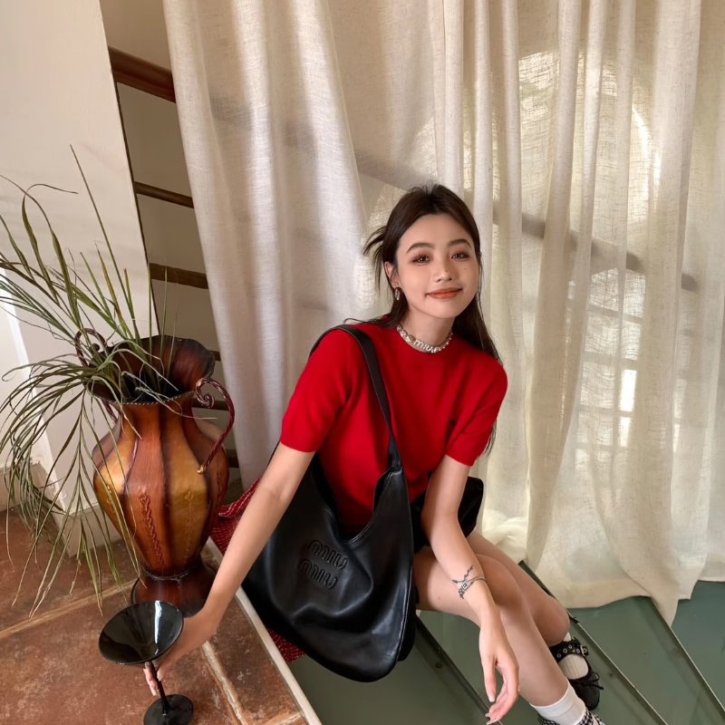 Miu Miu Hobo bag - 黑-1