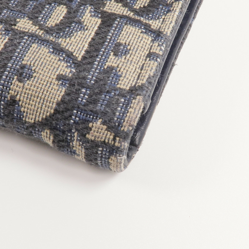 Dior 帆布Saddle Lotus Wallet金扣錢包-9