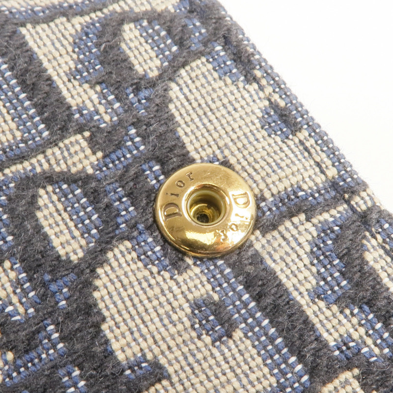 Dior 帆布Saddle Lotus Wallet金扣錢包-13