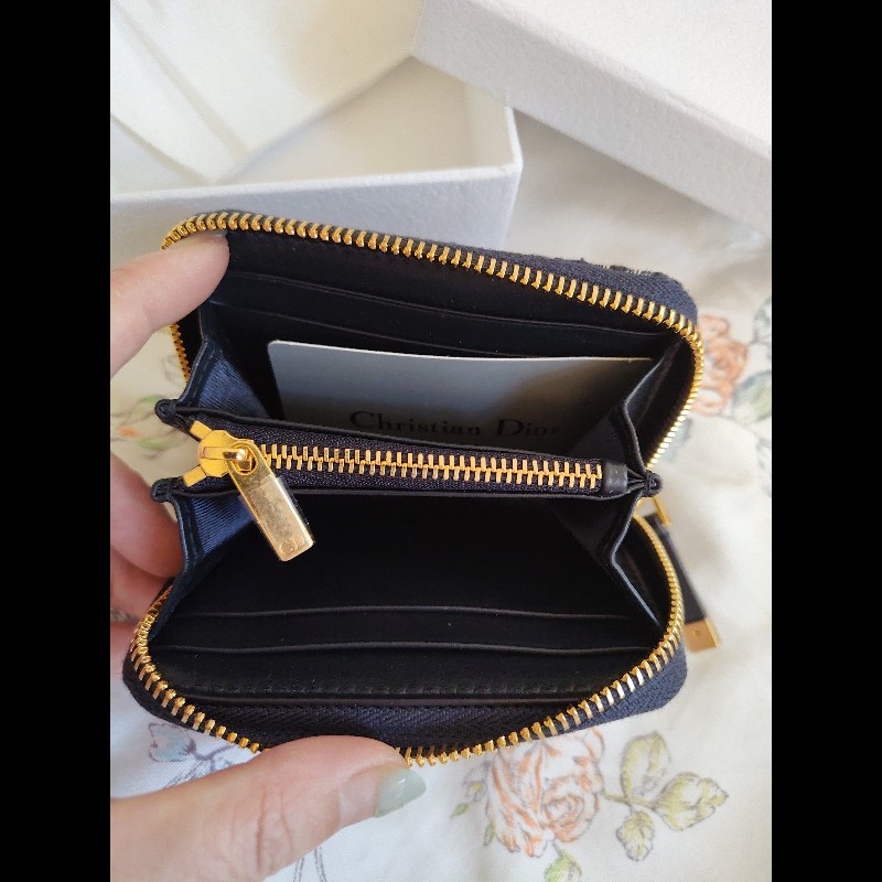 DIOR ㄇ字蒙田拉鍊零錢包-10