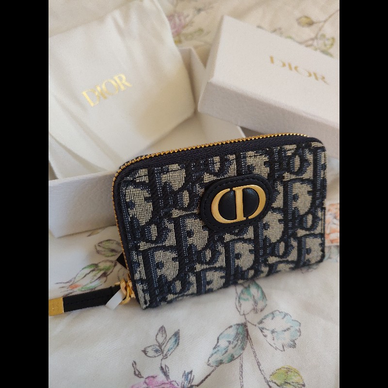 DIOR ㄇ字蒙田拉鍊零錢包-15