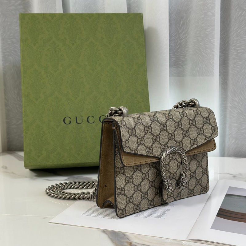 GUCCI Dionysus老花酒神包 - 小號烏木色-2
