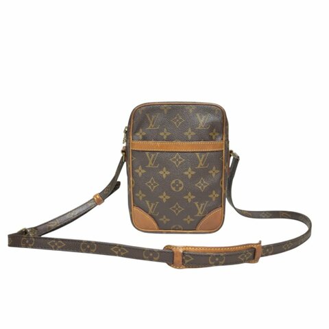 LOUIS VUITTON 中古 Danube 老花 斜揹袋