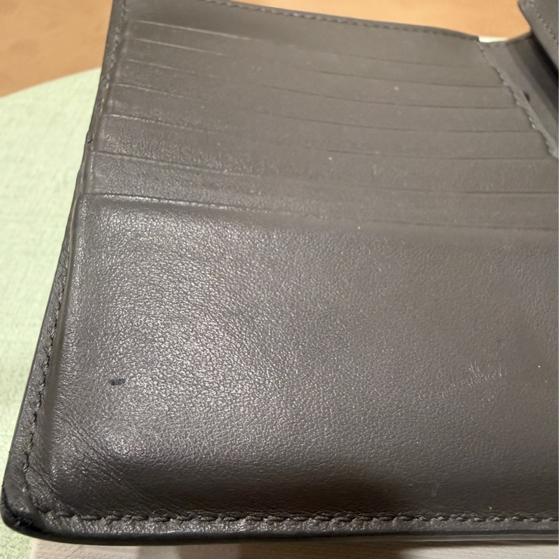 Celine 中夾 - 大象灰+粉色扣-12