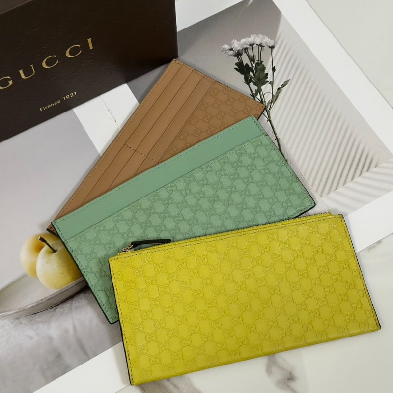 GUCCI 雙G壓紋四合一手拿包-7